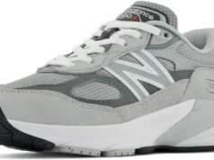 New Balance Kids’ 990 V6 Lace-up Sneaker
