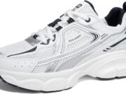 BAASPLOA Women’s Chunky Fashion Sneakers Casual Sports Shoes Mesh Breathable Athletic Gym Workout Tennis Shoe Platform Thick Walking Shoes