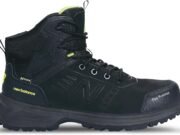 New Balance Calibre Composite Toe Work Boots for Men – EH, PR, Non-Slip Leather Safety Shoes for Industrial & Construction