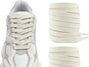 UamGlsob Flat Shoelaces for New Balance 9060/574/997/998/990/1500 Sneakers, 5/16″(8mm) Athletic Classic Replacement Laces