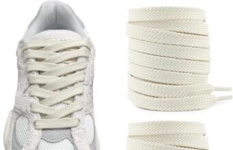 UamGlsob Flat Shoelaces for New Balance 9060/574/997/998/990/1500 Sneakers, 5/16″(8mm) Athletic Classic Replacement Laces