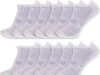 New Balance Unisex Adult Performance Cushioned No Show Socks – 6 & 12 Pairs – Moisture Wicking