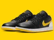 The Air Jordan 1 Low Borrows A “Tour Yellow” Colorway
