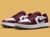 The Air Jordan 1 Low Golf Spike Skews Preppy In “Dark Team Red”