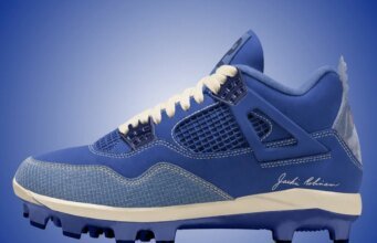 Air Jordan 4 MCS Jackie Robinson Cleats JA2073-400