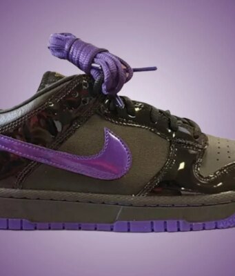 FC Barcelona Nike Kobe Dunk Low Protro Black Purple IV7508-001
