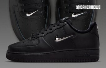 A “Chrome Swoosh” Shines On The Nike Air Force 1 Low