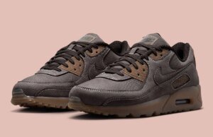 The Nike Air Max 90 “Shadow Brown” Plays With Aged Textures