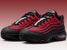 The Nike Air Max 95 Tech Gazes Into “Tough Red”