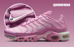 The Nike Air Max Plus “Pink Rise” Carries Chrome Charms