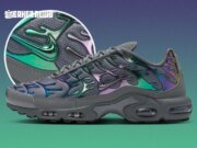 The Nike Air Max Plus Flips Its “Lava Lamp” Colorway In Grey