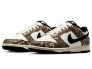 The Nike Dunk Low Gets Coiled In Snakeskin