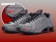 Nike Shox R4 Black/White/Multi IR5804-901