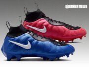 Nike Vaporposite Pro Foamposite Cleat “Game Royal” & “University Red”