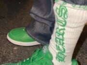 Gervonta Davis Reveals The Victor Victor Air Force 1 In Green