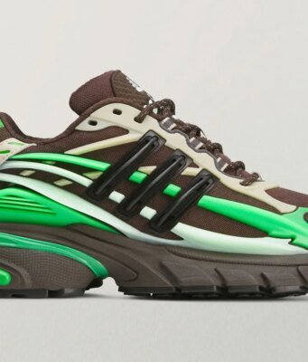 Official Images Of The adidas Jellyfish In Dark Brown/Frozen Green