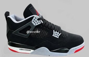 First Look At The Air Jordan 4 “Bred” 2026