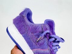 Nike Revisits The Fuzzy Air Force 1 Low In “Atomic Violet”
