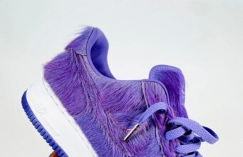 Nike Revisits The Fuzzy Air Force 1 Low In “Atomic Violet”