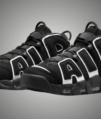 Nike Air More Uptempo OG Black White 2026 DV0819-001