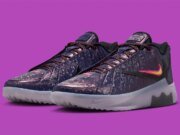 Bronny James Calls Up “Midnight Navy” On His Nike LeBron Witness 9