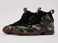 The “Camo” Nike Foams Are Dropping In Little Posite Sizes