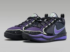 The Nike Sabrina 4 Surfaces In Purple And Yellow