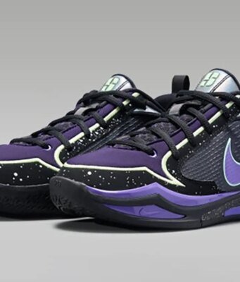 The Nike Sabrina 4 Surfaces In Purple And Yellow