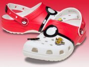 Pokémon’s Continues 30th Anniversary Collabs With A Crocs Classic Clog “Poké Ball”