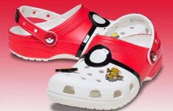 Pokémon’s Continues 30th Anniversary Collabs With A Crocs Classic Clog “Poké Ball”