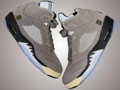 Undefeated Air Jordan 5 Moon Fossil JF3394-001