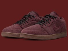 The Air Jordan 1 Low Pairs Shaggy Suede And Boot Laces