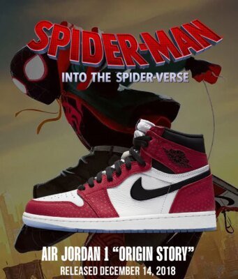 Beyond The Spider-Verse x Air Jordan 1 Releasing Summer 2027