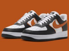 Nike Gets In Its Fall Bag With An Air Force 1 Low “Campfire Orange”