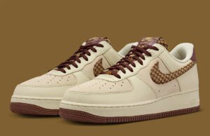 Nike Elevates The Air Force 1 With Houndstooth Fabric