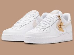 Nike Adds Snakeskin And Golden Charms To This Women’s Air Force 1