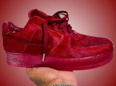 Nike Air Force 1 Low Pony Hair Team Red IR1940-600