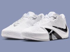 The Nike Ja 4 Soothes In White And Cobalt Bliss