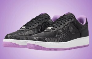 Kobe Bryant Nike Air Force 1 Low Black Purple Stardust