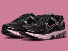 “Pink Foam” Contrast Stitching Distinguishes This Nike Zoom Vomero 5