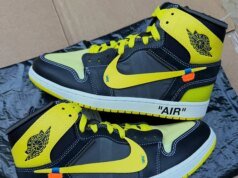 Off-White x Air Jordan 1 Look-see Sample In Black/Yellow Has Emerged